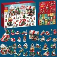 thumbnail image 4 of Calendario de Adviento de Navidad de 24 días con bloques de construcción, caja de bricolaje, cascanueces, ladrillos de Papá Noel para niños, regalo de Navidad, calendario de cuenta regresiva, 4 of 5