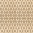thumbnail image 1 of Ahgly Tapis d'Intérieur Lavable en Machine Carré Transitionnel Bronze Brun, 8 Pieds Carré, 1 of 7