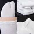 thumbnail image 2 of EFINNY Cotton Socks,Toe Socks,Elastic Cotton Tabi Socks Pack of 3, As Shown, US 5-12, 2 of 2