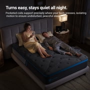 Avenco Queen Size Hybrid Mattress 12 inch Bed in a Box, Medium Firm