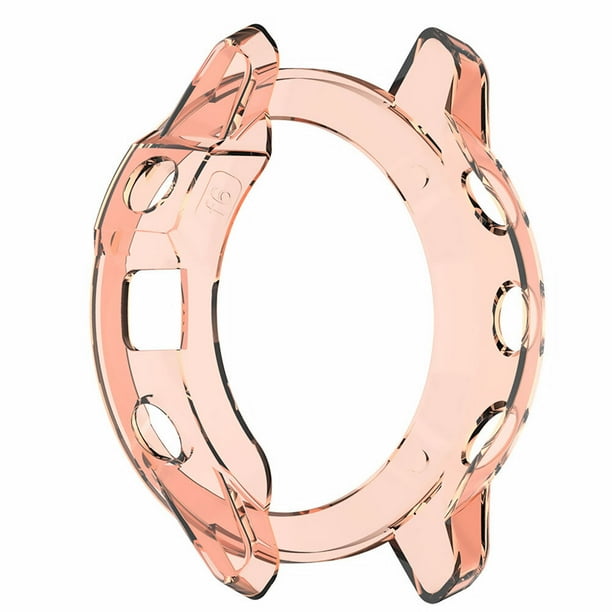 Funda protectora de TPU para reloj Garmin Fenix 6X Fenix6x Pro (transparente naranja)