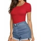thumbnail image 2 of Body MANGOPOP de manga corta con cuello redondo para mujer, 2 of 5