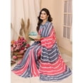 thumbnail image 2 of Leheriya Pure Georgette Ready to Wear Leheriya Saree - 28715340, 2 of 6