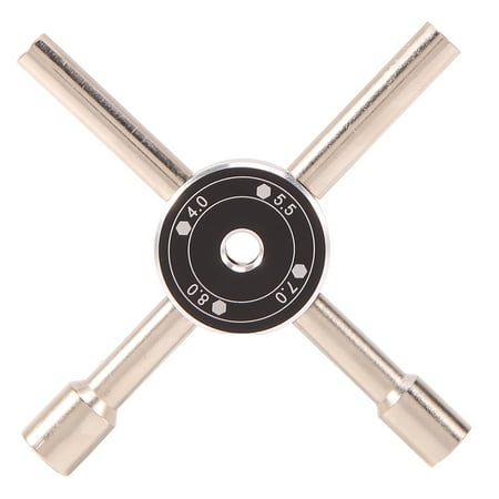

Limnyves 1/10 1/8 RC Tools M2 M3 M5 Screw Nut Hexagonal Wrench Sleeve 4/5.5/7/8mm for RC Model Car Drone Boat 1