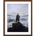 thumbnail image 2 of Art.com Caspar Friedrich Wanderer Above the Sea of Fog Art Print, Brown Frame Wall Art, 17" x 21", 2 of 5