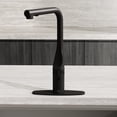 thumbnail image 2 of VIGO 10 in. Kitchen Sink Faucet Hole Cover Deck Plate For 1 or 3 Hole in Matte Black, 2 of 9