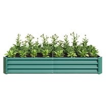 UBesGoo Raised Garden Bed 6Ã3Ã1ft,Planter Box - Green