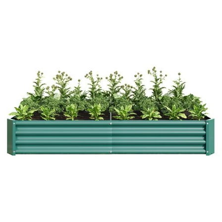 UBesGoo Raised Garden Bed 6Ã3Ã1ft,Planter Box - Green