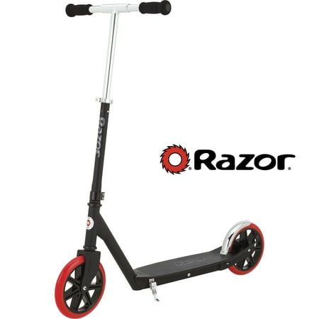 Razor Carbon Lux Kick Scooter, Black