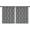 Geometric Heart and, variant on Blackout Kids Curtains,Gray Floral and Petal Pattern Childrens Insulated Curtains Set Of 2,Bedroom Essentials,Toddler Room Decor 42x54in(106x137cm)