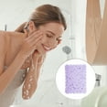 thumbnail image 5 of Unique Bargains 1 Pc Reusable Sponge Face Scrubber Thickening for Removing Makeup 4.33"x3.15" Purple, 5 of 5