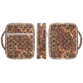 thumbnail image 6 of FOR U DESIGNS Leopard Print Bible Cover for Women Men Lightweight Bible Holder Case Reusable Bible Carrier Tote Bag Bible Protective with Handle and Zipper, 6 of 7