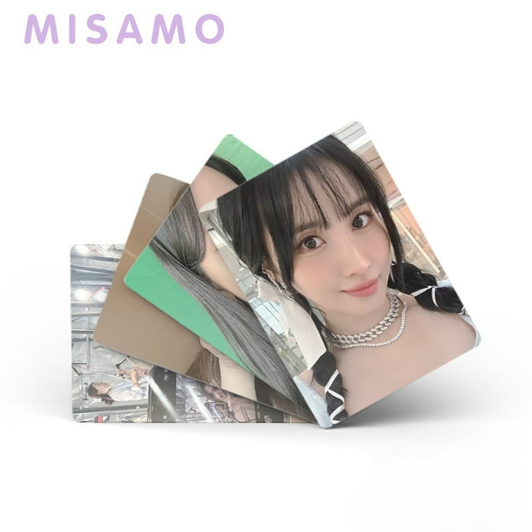 50pcs/set TWICE Misamo Album Laser LOMO Card Minatsuki Sacha