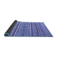 thumbnail image 2 of Ahgly Company Indoor Square Oriental Blue Modern Area Rugs, 6' Square, 2 of 4