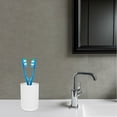 thumbnail image 3 of GOOHOCHY 2 vasos de agua para cepillos de dientes, para el hogar, para el baño, 3 of 8