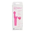 thumbnail image 3 of CalExotics Silicone Butterfly Kiss G-Spot Vibrator, Pink, 3 of 4