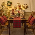 thumbnail image 6 of Christmas Checkered Tartan Table Runner - Red Buffalo Plaid Xmas Stain Resistant Washable Table Decoration for Dining/Parties/Holiday Decor, 13 x 90 Inch, 6 of 6