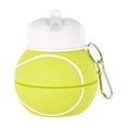 thumbnail image 1 of Botella Mainstays de Plástico Plegable en Forma de Pelota de Tenis para Bebidas Frías de 550 ml., 1 of 4