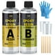 thumbnail image 1 of Kit de resina epoxi TAKIMO, 480 ml, 3 × UV, resistente a los rayos UV para revestimiento de bricolaje, 1 of 6