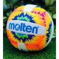 thumbnail image 5 of Molten MS500-NTD Neon Tie Dye Synhth Leather Volleyball, 5 of 6