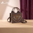 thumbnail image 7 of Montana West Mini Tote Bag for Women Western Handbag Embroidered Crossbody Bag Fashion Stylish Western Purses, Coffee, 7 of 7
