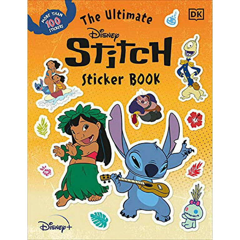 Ultimate Sticker Book: The Ultimate Disney Stitch Sticker Book (Paperback)