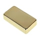 thumbnail image 3 of Cubierta de pastilla de guitarra eléctrica de carcasa cerrada, sin agujeros, protector de pastilla de latón sellado Oro, 3 of 9