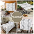 thumbnail image 6 of Black Gray Tapestry for Bedroom Wall Hanging Tapestry, Pastoral Botanical Branch Aesthetics Ceiling Backdrop Tapestries Poster Blanket Wall Decor for Teens Room Living Room Dorm 59" x 79", 6 of 8