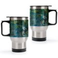 thumbnail image 3 of WISHTIME Tumbler with Handle, Stainless Steel Insulated Travel Coffee Mug, Keeps Drinks Cold or Hot Made in USA, 3 of 8
