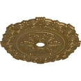 thumbnail image 3 of 33 1/4"OD x 3 5/8"ID x 1"P Scroll Medallion Pale Gold Finished, 3 of 6