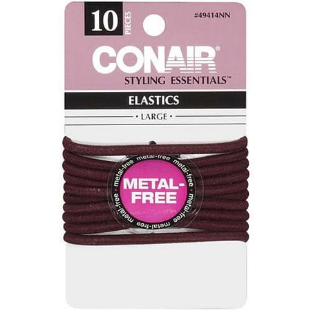 Conair Styling Essentials Large Brown Elastics, 1ct