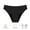 Black, variant on Rohuuque Period Panties for Women Low Waisted Invisibles T-thong Thong Briefs No Show Period Cheeky Panties Underwear Blue