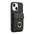 thumbnail image 6 of for iPhone 15 Plus Case Wallet, with PU Leather Detachable Card Holder Compatible with Magsafe, Durable Protection Magnetic Phone Case with Ring Kickstand for iPhone 15 Plus, Black, 6 of 7