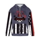 thumbnail image 4 of Sudadera con capucha para hombre, informal, con cordón, estampado navideño, deportiva, blusa de poliéster, 4 of 4