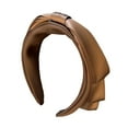 thumbnail image 5 of Eoperou Hair Hoop Stable Beautiful Elegant Anti-break Easy to Store Creative Fabric Satin Overhead Bow Headband Shooting Props, 5 of 8