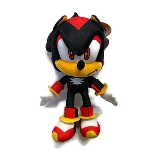 Sonic Shadow Plush Clip 8 inch Soft Toy Character Bag Keychain Accessory