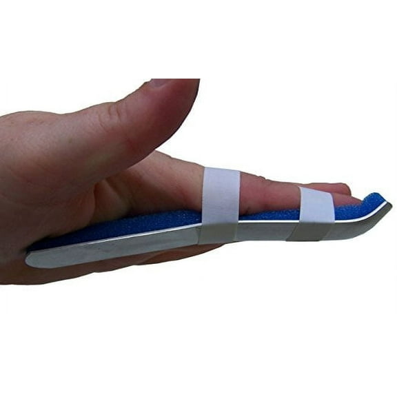Gutter Finger Splint Brace for Jammed & Injured Fingers  (1.5")