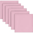 thumbnail image 5 of GZHJMY Pink Satin Napkins 20x20 in,Soft Washable Cloth Dinner Napkins Square Table Napkins Decor for Party Wedding Banquet and Dinner 4PCS Decorative Washcloths, 5 of 7