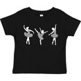 thumbnail image 3 of Inktastic Mandala Ballet Dancers Boys or Girls Toddler T-Shirt, 3 of 5