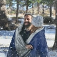 thumbnail image 4 of Outdoor Camping Blanket For Cold Weather Sports Beach Picnics Stadium Events And Travel Lightweight Portable Warmth, 4 of 8