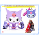 thumbnail image 2 of Bolsa Kuromi Monedero Y 2Llavero 3pz  Belug,  Morado, 2 of 5