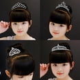 thumbnail image 5 of SUTENG 5 Pieces Girls Princess Tiara Crown Glitter Crystal Tiara Headband Rhinestones Toddler Crown for Little Girls Wedding Princess Birthday Christmas Crown Party Gifts, 5 of 7