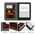 thumbnail image 5 of Ayotu Folding Case for All-New Kindle 10th Gen 2019 Release, with Auto Wake/Sleep, Lightweight Leather Hands-Free Stand Cover with Hand Strap (Not Fit Kindle Paperwhite), Library, 5 of 7