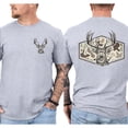 thumbnail image 5 of Camo Deer Hunting Double Sided T-Shirt – Hunter Graphic Tee for Men, Outdoor Hunting Apparel, Gift for Hunter Dad and Outdoorsman, 5 of 7
