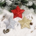 thumbnail image 6 of vnanda 3d Star Christmas Pendant 6pcs Sparkling 3d Star Shape Christmas Pendant with Lanyard Festive Holiday Decor, 6 of 8