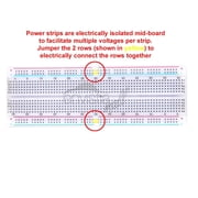 3X MB-102 830 Point Prototype PCB Solderless Breadboard Protoboard