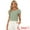 Green White, variant on DARING DIVA Women's Square Neck Gingham Tops Sleeveless Blouses XL Green White