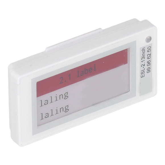 Etiqueta electrónica Bling Bling TFT 2,1 pulgadas multifuncional