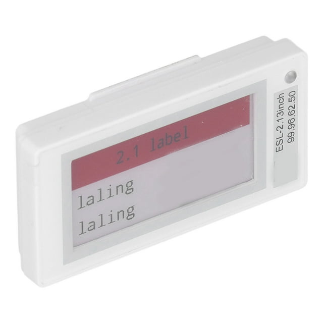 Etiqueta electrónica Bling Bling TFT 2,1 pulgadas multifuncional