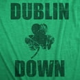 thumbnail image 2 of Mens Dublin Down St Patricks Day T Shirt Funny Tee for Guys Graphic Tees, 2 of 7